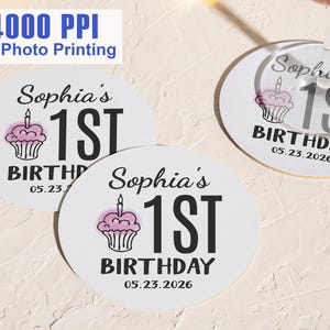 Bulk 1st Birthday Coasters/A Tini Bit Older Birthday Favor/Birthday Party Beer Mats/Milestone Birthday Celebration/Adult Birthday Party Gift