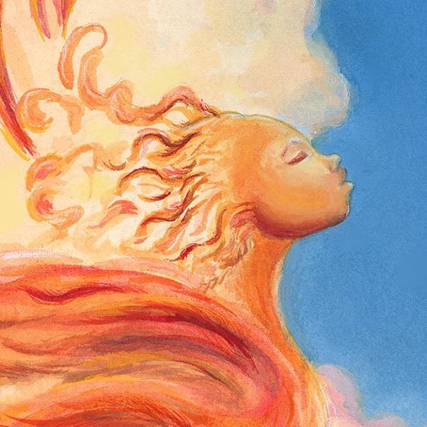 El resurgir del fénix - Arte original