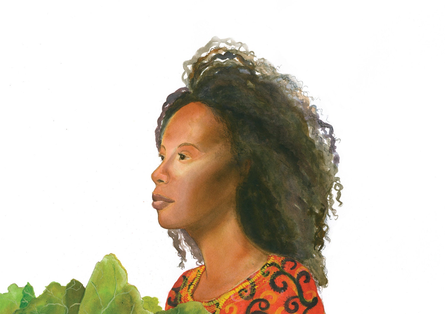 Collard Queen fine art print Etsy