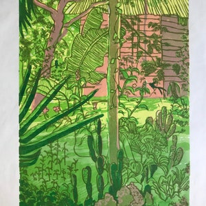 Jamaica original relief print, edition of 10 image 2