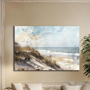 Coastal Odyssey - Seashore Escapes Canvas Print, Rolled Canvas & Framed Canvas | Ocean Landscape Art