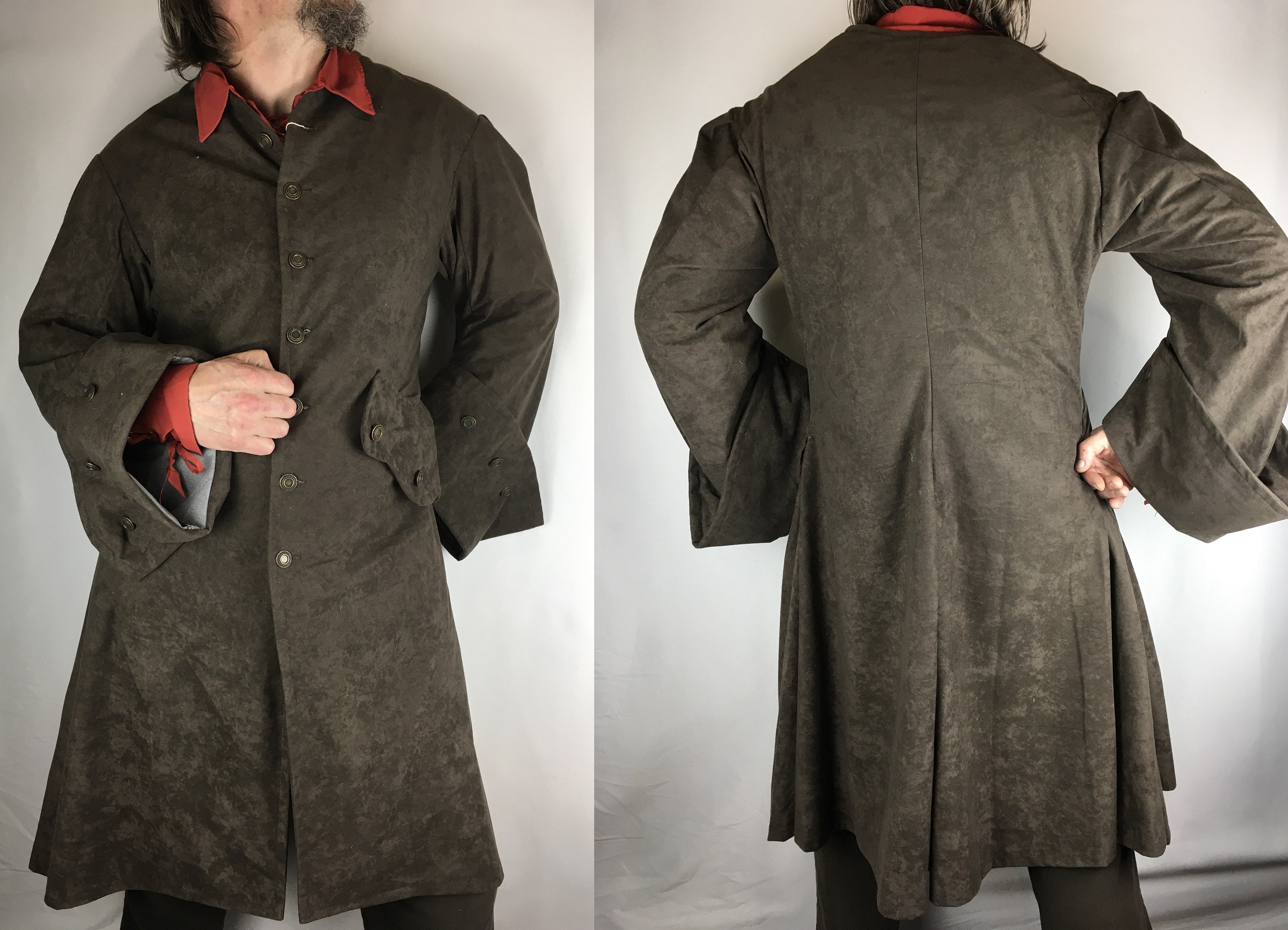 Pirate Frock Coats Varied XL Sizes Etsy Canada