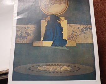 The Young King of the Black Isles by Maxfield Parrish Poster Print