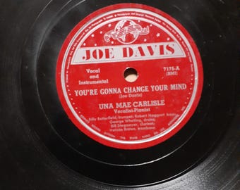 Una mae carlisle à 78 tr/min