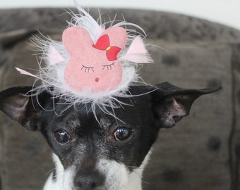 Easter bunny hat for dog or cat small animals