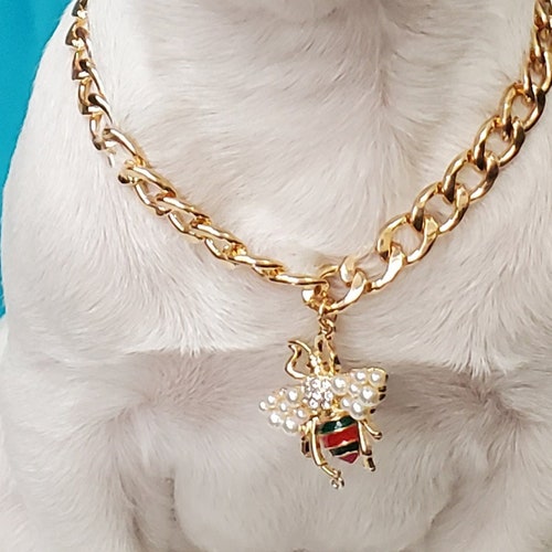 Cuban Link /supper Cute Dog Neck Chain Gold Color/jewelry for Etsy