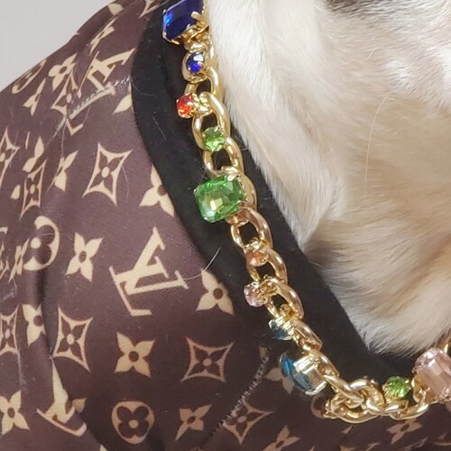 Supper Cute Dog Neck Chain Gold Color/ Jewelry for Pet Etsy UK