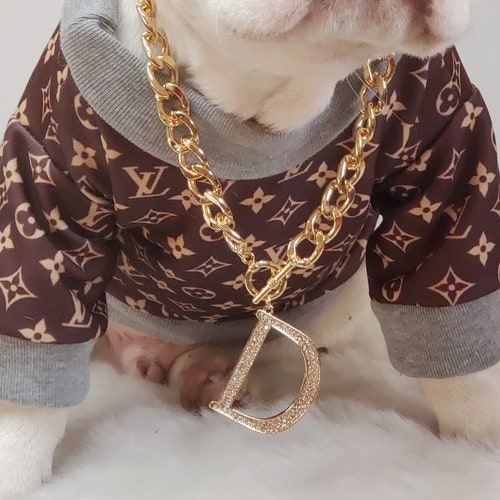 Supper Cute Dog Neck Chain Gold Color/ Jewelry for Pet Etsy