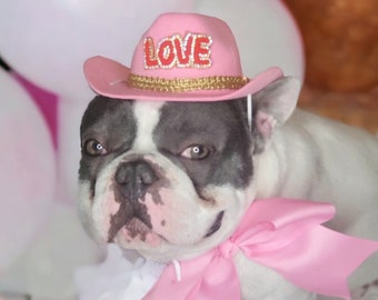 Cowboys  hat   for large dog /Dog costume /Frenchies cowboy hat /