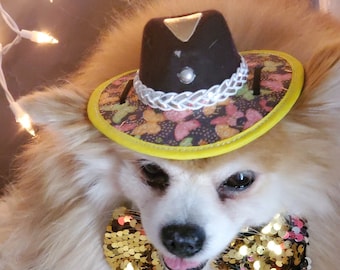 Cowboys  hat   for dog or cat/Halloween costume/Costume for  dogs /