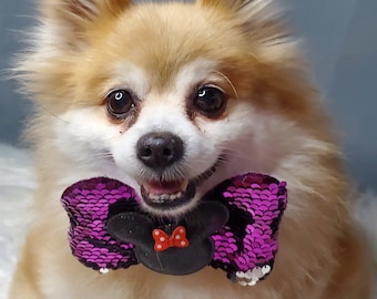 Bow tie  // Dog Halloween Bow //  Dog Neck Tie || Pet Bow Tie || Dog Clothes