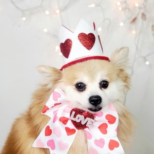 Valentines Crown /Crown   for dog or cat /Princess dog crown / Crown for dog /Princess crown/