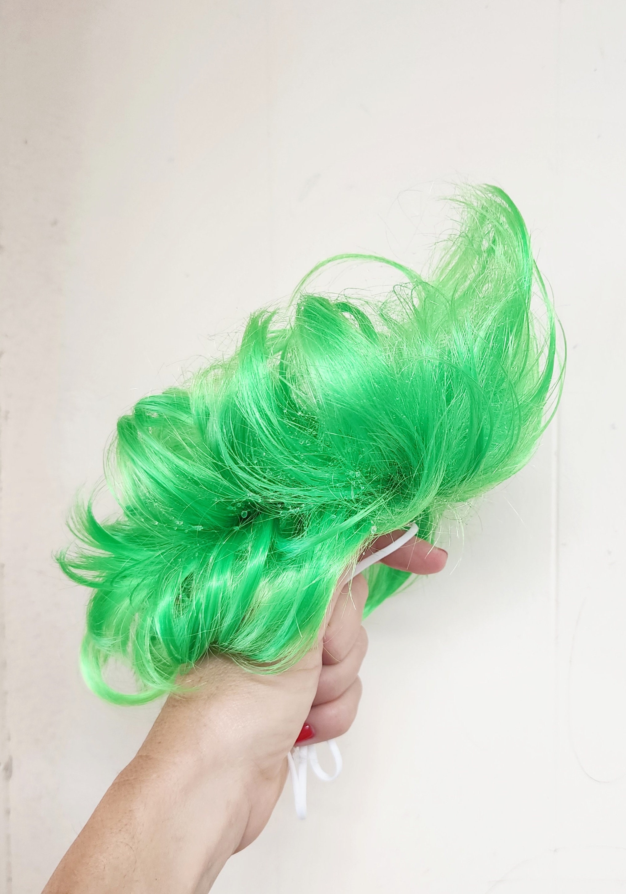 Green Oompa Loompa Wig Etsy