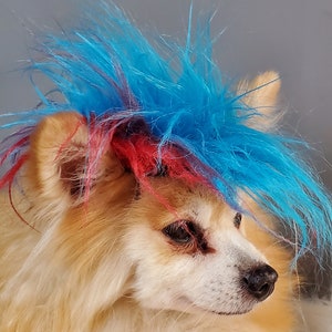 Mohawk for your pet / Halloween dog costume /Cat Mohawk /Dog costume /