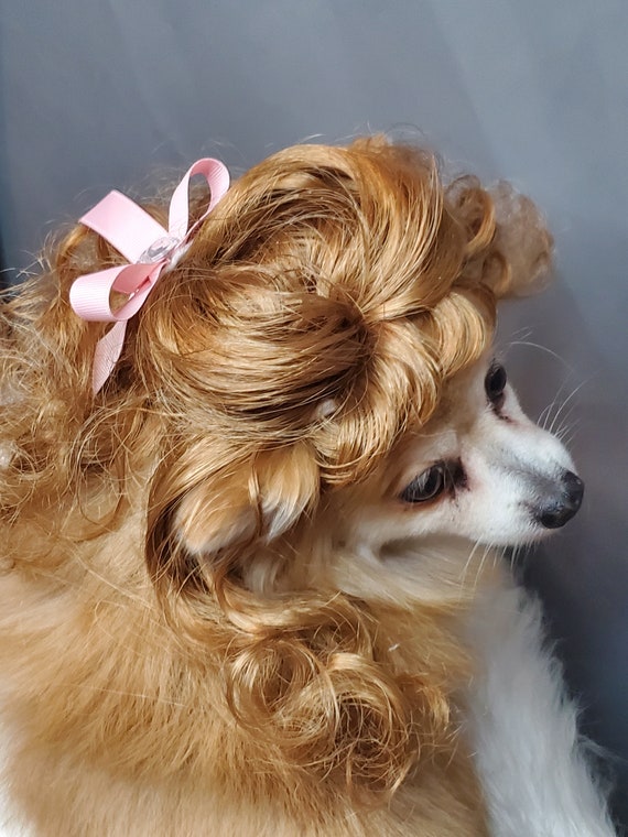 Brown dog wig hotsell