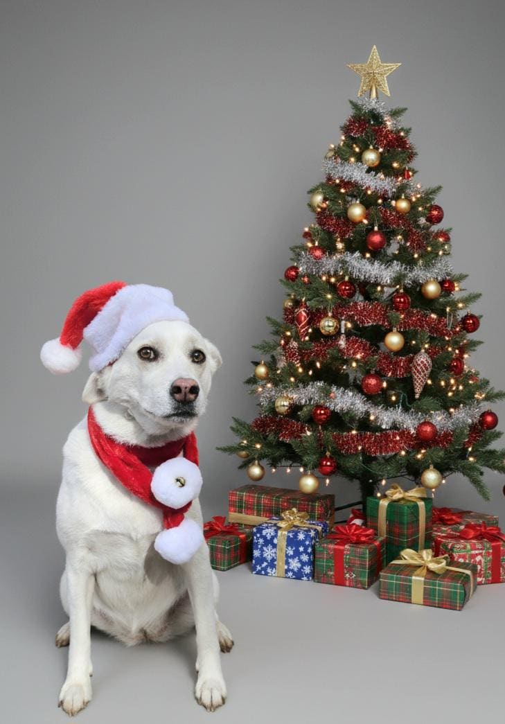 大型犬用クリスマスサンタ帽子＆マフラーセット - Etsy 日本