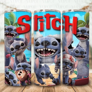 Cartoon Movie 20Oz Tumbler Wrap Png, Blue Monster Character 20 OZ Tumbler Wrap Design, Cartoon Character Png Design, Digital Download