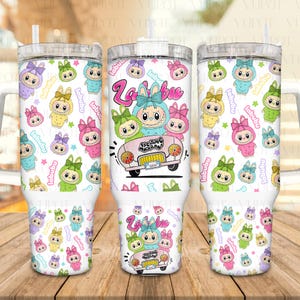 Doll Characters 40Oz Tumbler Design, Trending Cartoon 40oz Tumbler Wrap Design, Funny Catoon Tumbler Png, Gift for Friends, Cartoon Design