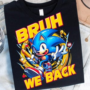 Cartoon Bruh We Back Png, Cartoon Shirt for Boys Png, Cartoon Back To School Png, Cartoon First Day Of School Png, First/Second/Third Grade