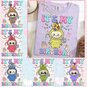 Birthday Coquette Bow Doll Png Bundle, Retro Shirt Design png, Pink Coquette Bow Png, Pink Cartoon Character Png, Funny Cartoon Png