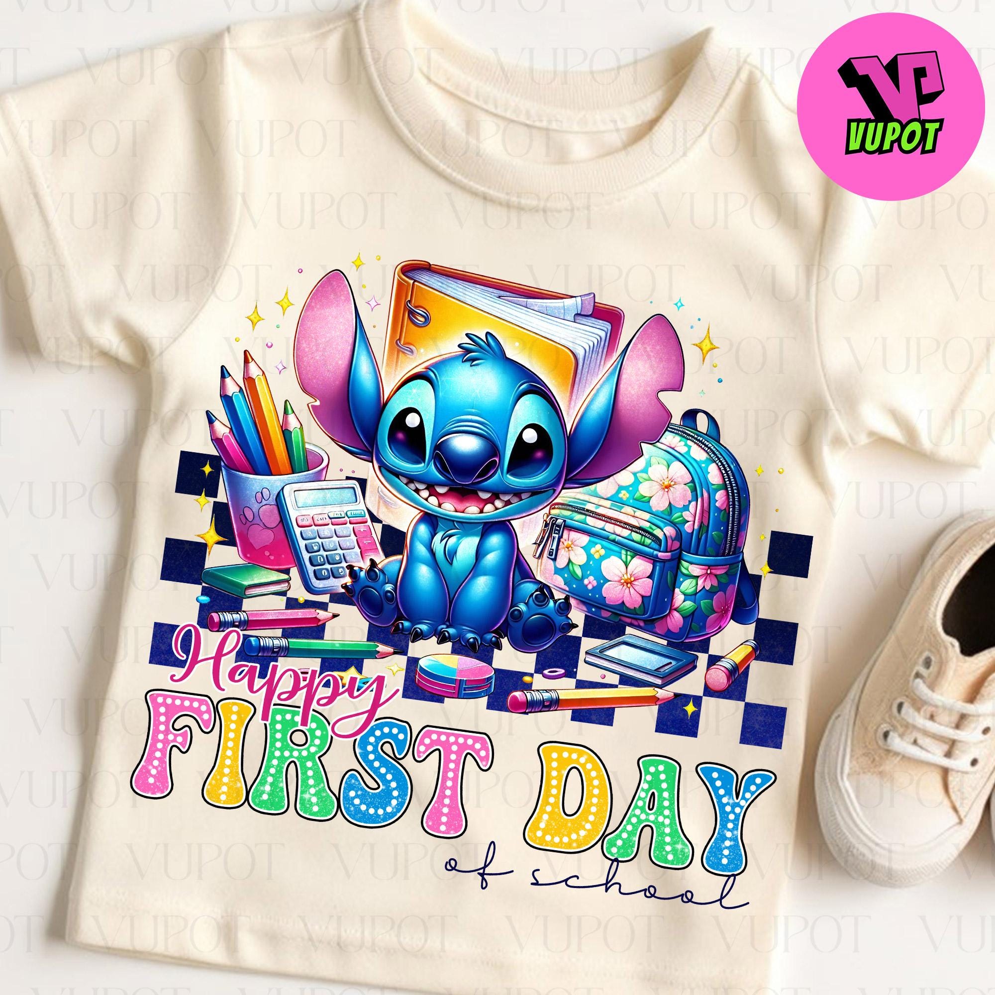 Happy First Day Of School Cartoon Png, Blue Monster School Png, Gift For Kid School Png, Cartoon Back To School Png, Bruh We Back Png