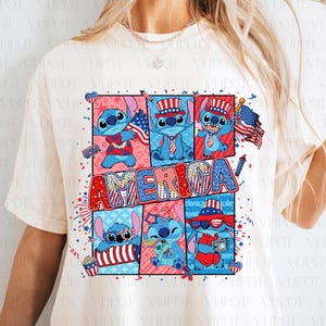 Personaggi dei cartoni animati America Coquette Png, Cartone animato 4 luglio Png, Blue Monster Retro America Png, Giorno della Memoria PNG, Coquette Girly USA Png