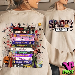 Halloween Two Sides VHS Png, 90s VHS Tapes Halloween Nightmare Png, Retro Spooky 90s Style Halloween Png, Vintage Halloween Gift