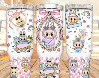 Funny Catoon Tumbler 40Oz Png, Doll Characters 40Oz Tumbler Gift for Friends, Trending Cartoon Png, Cartoon Tumbler 40 Oz Png, Digital File