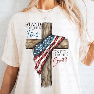 Christian 4th Of July Png, Faith Love Freedom, American Flag Cross Png, USA Fourth Of July Png, Independence Day Png, God Bless America