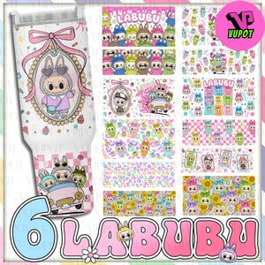 Doll Cartoon Tumbler 40Oz Tumbler Wrap Png Bundle, Funny Catoon Tumbler 40Oz Png, Trending Cartoon 40oz Tumbler Wrap, Gift for Friends