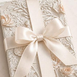 Envoltura elegante para regalos de boda con diseño de efecto láser para el Día de la Madre, regalos de boda y recuerdos de boda.