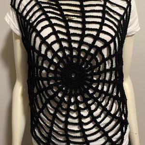 Crochet Spiderweb Top