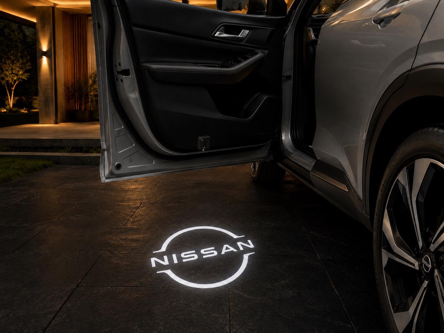 Nissan LED Welcome Door Light Projector | Set of 2 With Light