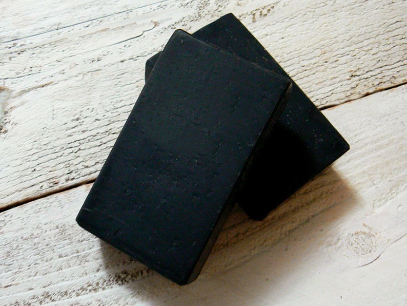 Charcoal Tea Tree Soap, Acne Soap, Activated Bamboo Charcoal Soap, Eczema Soap, All Natural Essential Oil Soap by Urban Chaos image 2