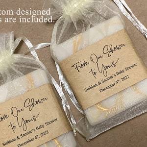 Bridal Shower Favors My Shower to Yours Soap Baby Shower Favors, Hand Made Soap Bar Favors, Wedding Shower Party Favors by UrbanChaosUSA image 6