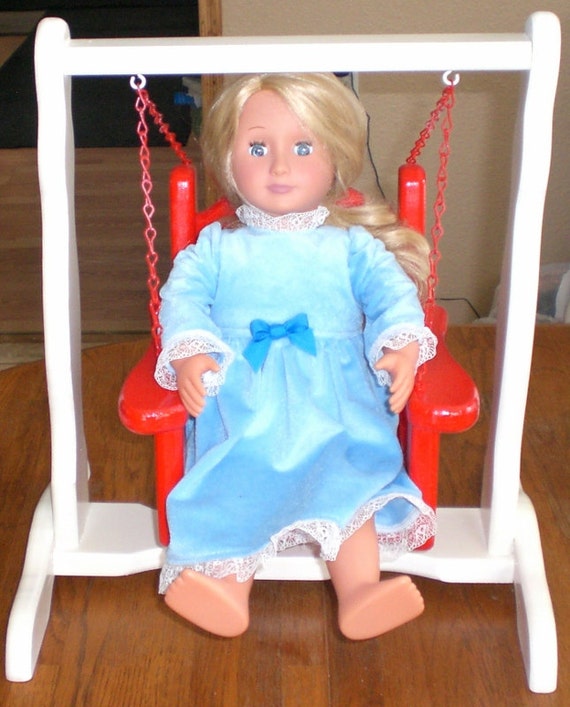 american girl doll swing