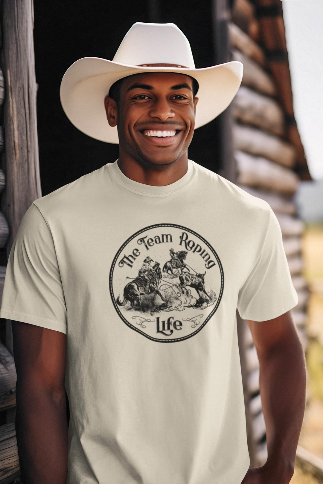 The Team Roping Life Tee - Etsy