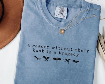 Comfort Colors Fourth Wing Shirt, Basgiath War College t-shirt, Bookish Shirt, Xaden Riorson, Gifts For Readers, Book Lovers Shirt