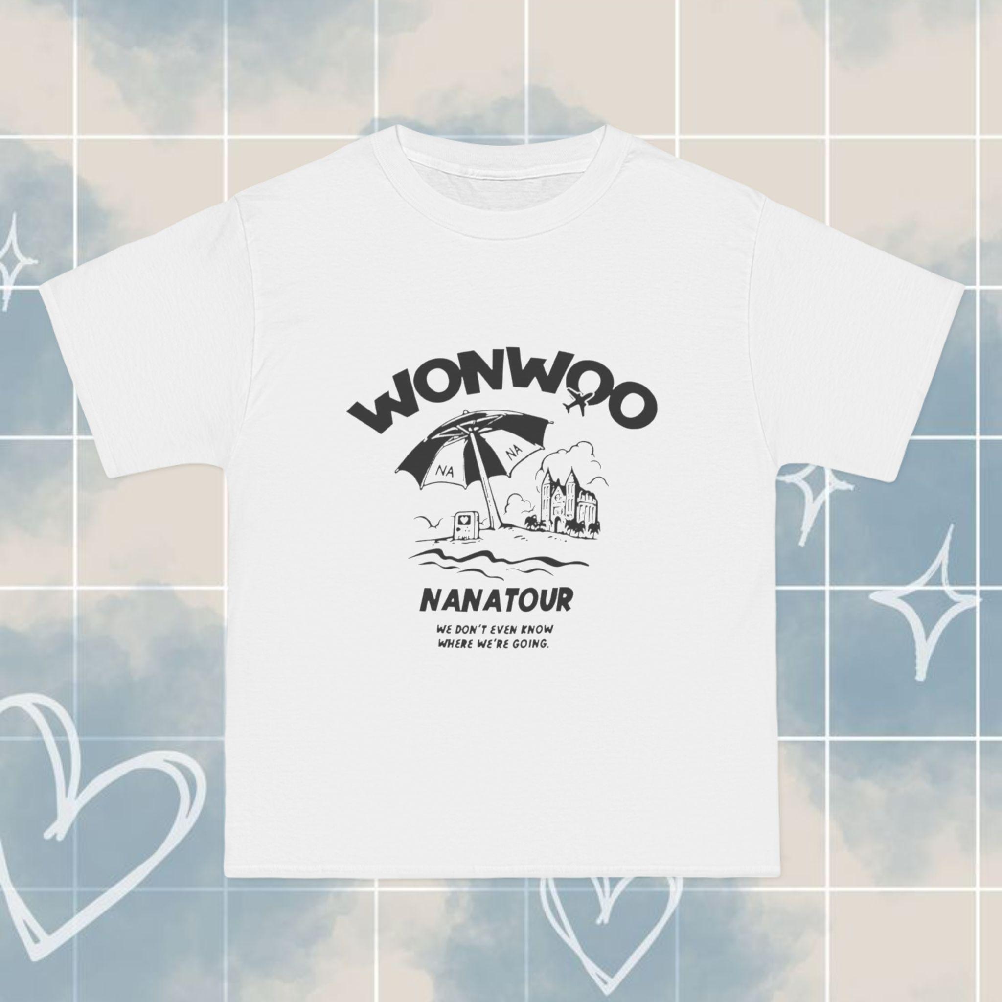 Seventeen Wonwoo Nana Tour T-shirt , Kpop Tee, Kpop Merch Seventeen Wonwoo Nana Tour T-shirt , Kpop Tee, Kpop Merch