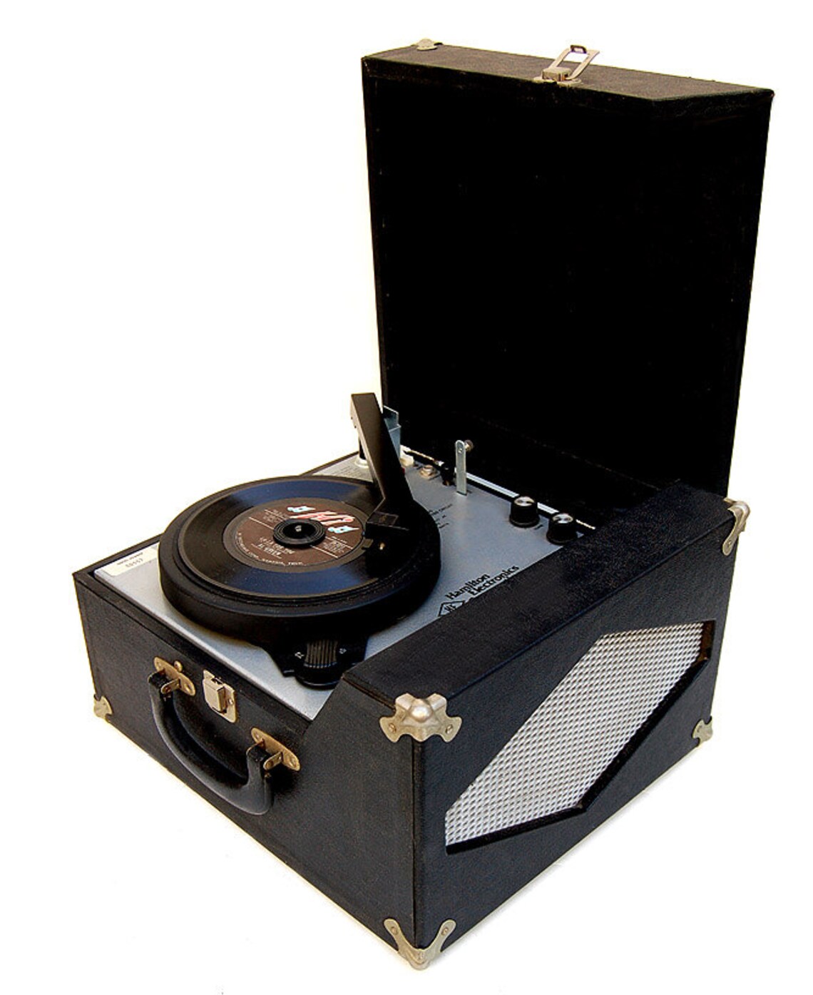 Vintage Hamilton Electronics Corporation Portable Record Etsy