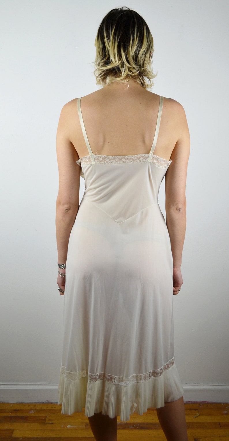 Vintage 50s White Slip / 1950s Vintage Slip / Vintage Lingerie Etsy