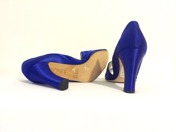 RARE 1980s 1990s silk heels / RARE / 80s D'Rossan… - image 5