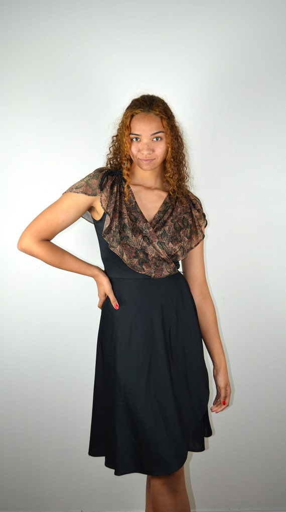 Vintage 70s 80s Disco Dress / Vintage 