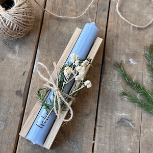 Gift set - candle - Merry Christmas - stick candle - souvenir