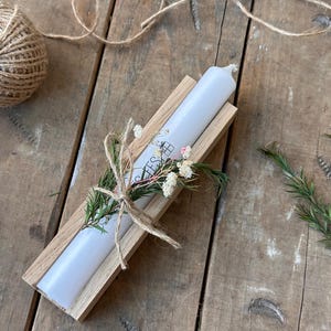 Gift set - candle - Merry Christmas - stick candle - souvenir - girlfriend - Christmas