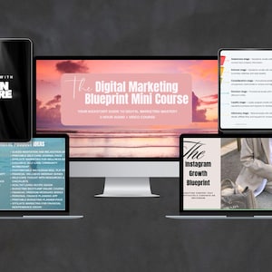 2 in 1 Digital Marketing Bundle: Monetize Social Media, Start and Scale Online Business, Instagram Growth Blueprint, Make Money Online Guide