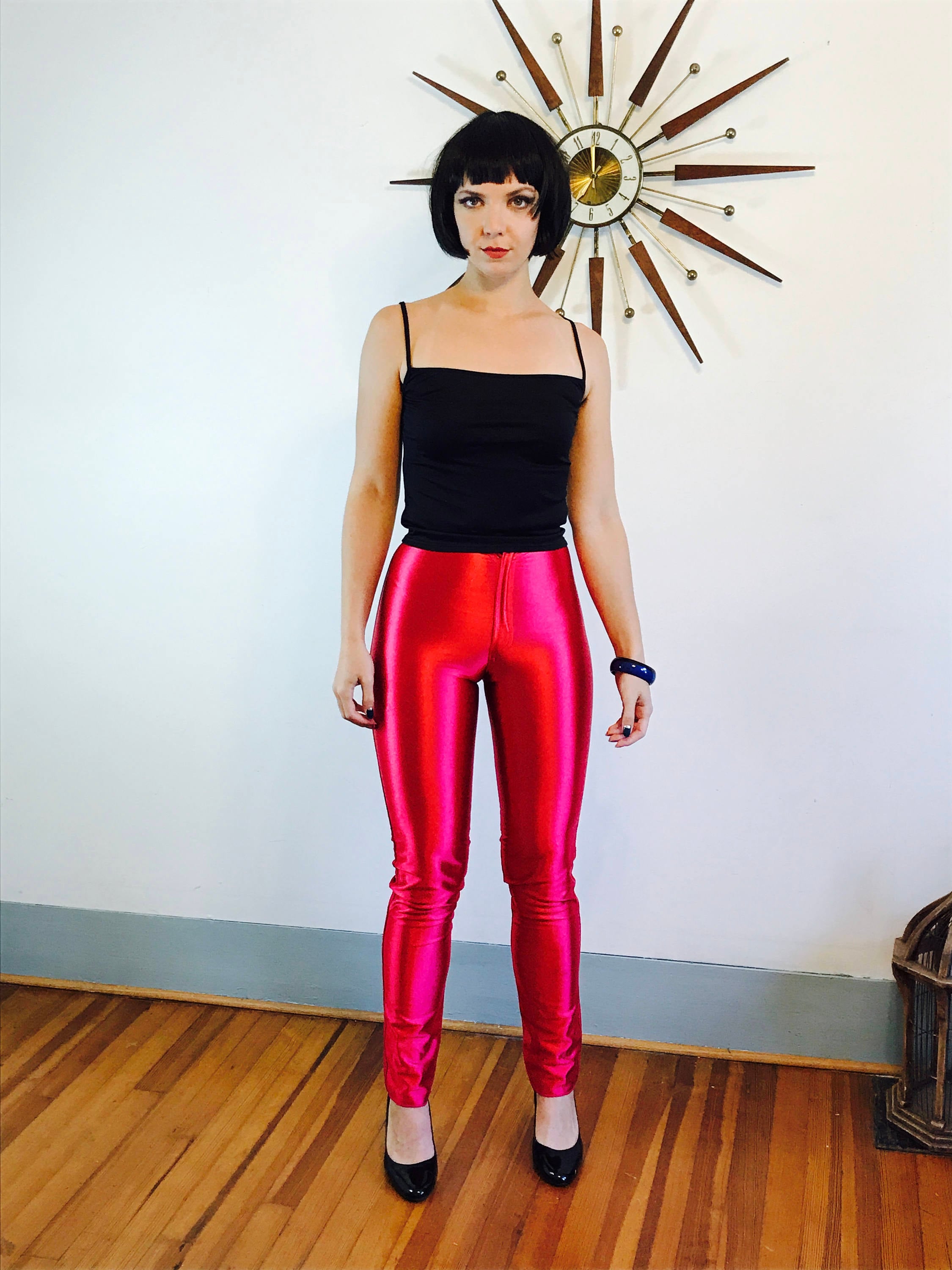 80s Disco Spandex Leggings 