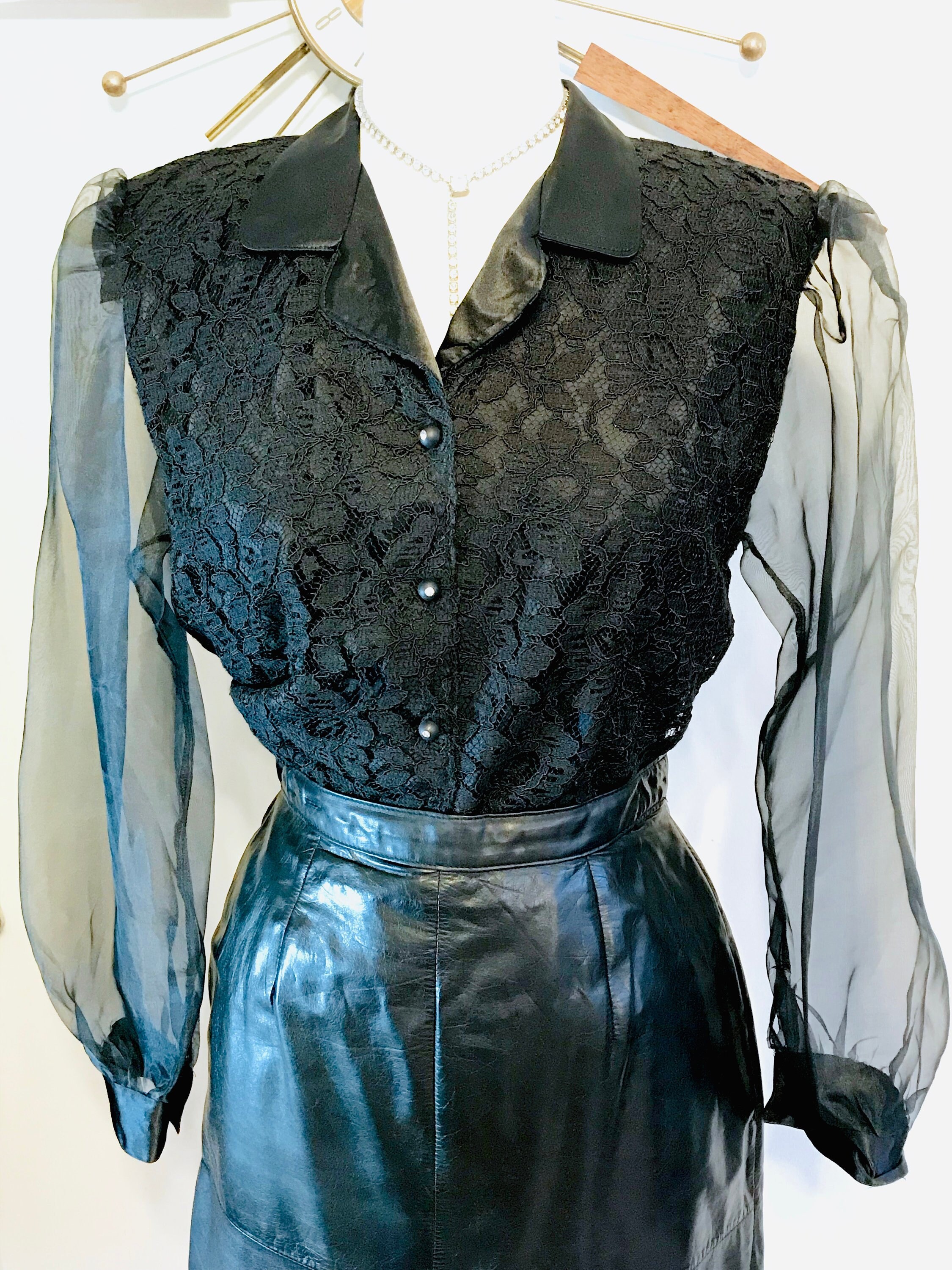 1980s blouse