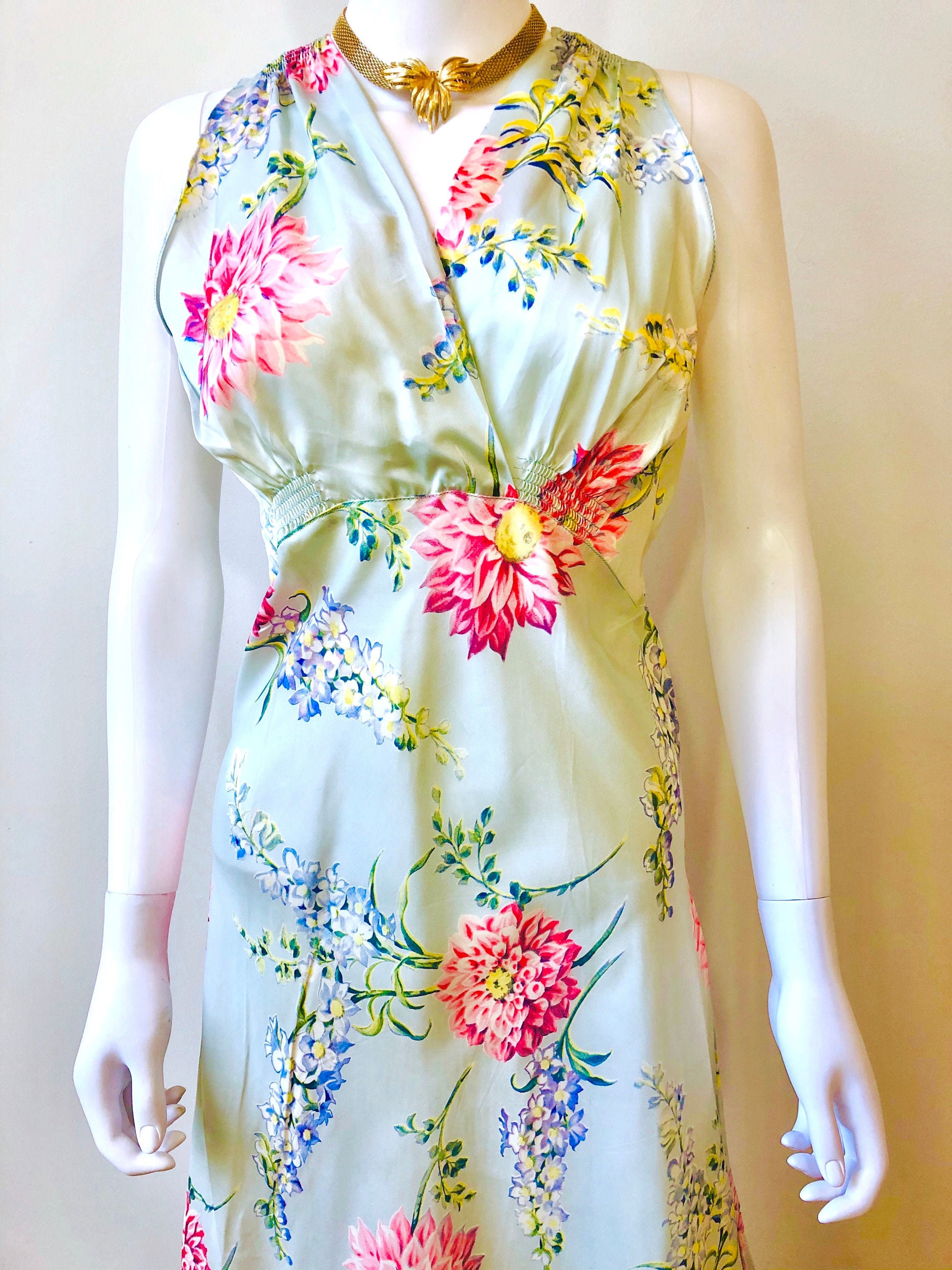 long rayon nightgowns