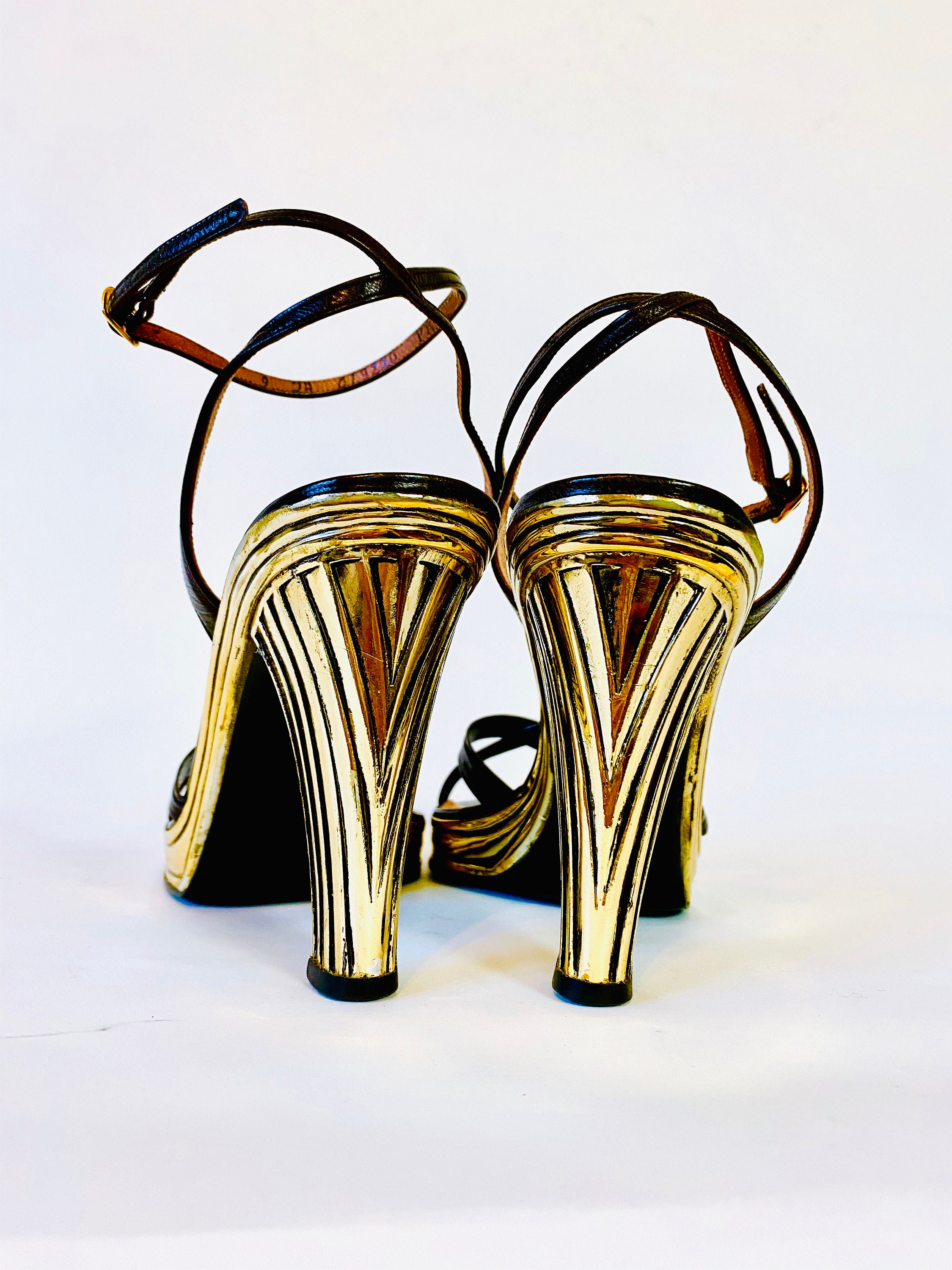 Gold Heels Are a Wise Investment—They Go With Everything | Who What Wear